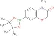 4-Methyl-3-oxo-3,4-dihydro-2H-benzo[b][1,4]oxazine-7-boronic Acid Pinacol Ester