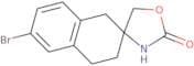 6-Bromo-3,4-dihydro-1H-spiro[naphthalene-2,3'-[1,4]oxazolidine]-5'-one