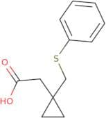 2-{1-[(Phenylsulfanyl)methyl]cyclopropyl}acetic acid