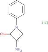 3-Amino-1-phenylazetidin-2-one hydrochloride