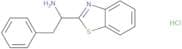 1-(1,3-Benzothiazol-2-yl)-2-phenylethan-1-amine hydrochloride