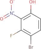 4-Bromo-3-fluoro-2-nitrophenol