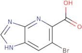 6-Bromo-3h-imidazo[4,5-β]pyridine-5-carboxylic acid