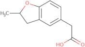 2-(2-Methyl-2,3-dihydro-1-benzofuran-5-yl)acetic acid