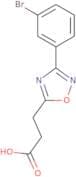 3-[3-(3-Bromo-phenyl)-[1,2,4]oxadiazol-5-yl]-propionic acid