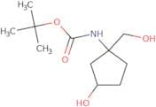 tert-Butyl (3-hydroxy-1-(hydroxymethyl)cyclopentyl)carbamate
