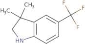 3,3-Dimethyl-5-(trifluoromethyl)-2,3-dihydro-1H-indole