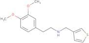 [2-(3,4-Dimethoxyphenyl)ethyl](thiophen-3-ylmethyl)amine
