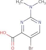 5-Bromo-2-(dimethylamino)pyrimidine-4-carboxylic acid