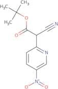 tert-Butyl cyano(5-nitropyridin-2-yl)acetate