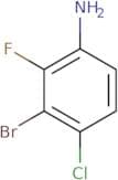 3-Bromo-4-chloro-2-fluoroaniline