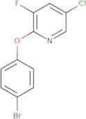 2-(4-Bromophenoxy)-5-chloro-3-fluoropyridine