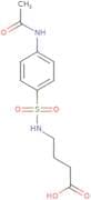 4-(4-Acetamidobenzenesulfonamido)butanoic acid
