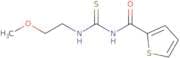 N-(((2-methoxyethyl)amino)thioxomethyl)-2-thienylformamide
