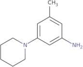 3-Methyl-5-(piperidin-1-yl)aniline