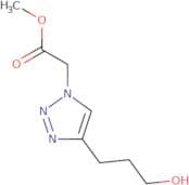 Methyl 2-[4-(3-hydroxypropyl)-1H-1,2,3-triazol-1-yl]acetate