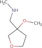 [(3-Methoxyoxolan-3-yl)methyl](methyl)amine
