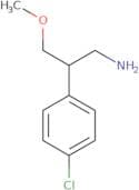 2-(4-Chlorophenyl)-3-methoxypropan-1-amine