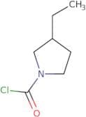 3-Ethylpyrrolidine-1-carbonyl chloride