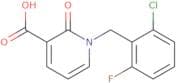 1-[(2-Chloro-6-fluorophenyl)methyl]-2-oxo-1,2-dihydropyridine-3-carboxylic acid