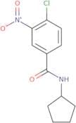 4-Chloro-N-cyclopentyl-3-nitrobenzamide