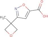 3-(3-Methyloxetan-3-yl)-1,2-oxazole-5-carboxylic acid