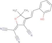 2-{3-Cyano-4-[(E)-2-(2-hydroxyphenyl)ethenyl]-5,5-dimethyl-2,5-dihydrofuran-2-ylidene}propanedinit…
