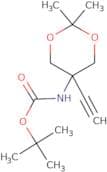 tert-Butyl N-(5-ethynyl-2,2-dimethyl-1,3-dioxan-5-yl)carbamate