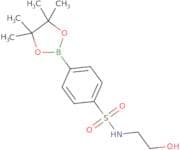 N-(2-Hydroxyethyl)-4-(4,4,5,5-tetramethyl-1,3,2-dioxaborolan-2-yl)benzenesulfonamide