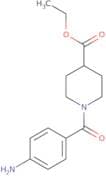 Ethyl 1-(4-aminobenzoyl)piperidine-4-carboxylate