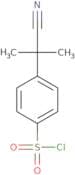 4-(1-Cyano-1-methylethyl)benzene-1-sulfonyl chloride
