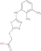 2-({5-[(2,3-Dimethylphenyl)amino]-1,3,4-thiadiazol-2-yl}sulfanyl)acetic acid