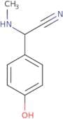 2-(4-Hydroxyphenyl)-2-(methylamino)acetonitrile