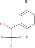 1-(5-Bromo-2-fluorophenyl)-2,2,2-trifluoroethan-1-ol