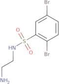 N-(2-Aminoethyl)-2,5-dibromobenzene-1-sulfonamide
