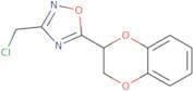 3-(Chloromethyl)-5-(2,3-dihydro-1,4-benzodioxin-2-yl)-1,2,4-oxadiazole