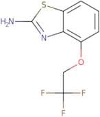 4-(2,2,2-Trifluoroethoxy)-1,3-benzothiazol-2-amine