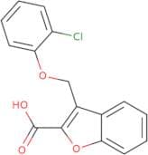 3-(2-Chlorophenoxymethyl)-1-benzofuran-2-carboxylic acid