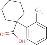 1-(2-Methylphenyl)cyclohexane-1-carboxylic acid