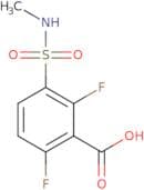 2,6-Difluoro-3-(methylsulfamoyl)benzoic acid
