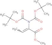 Methyl 2-{bis[(tert-butoxy)carbonyl]amino}but-2-enoate