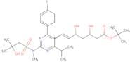 S-Desmethyl-S-(2-hydroxy-2-methylpropyl) rosuvastatin tert-butyl ester