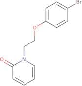 1-[2-(4-Bromophenoxy)ethyl]-1,2-dihydropyridin-2-one