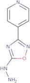 4-(5-Hydrazinyl-1,2,4-oxadiazol-3-yl)pyridine