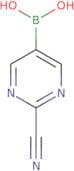(2-Cyanopyrimidin-5-yl)boronic acid