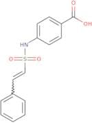 4-(2-Phenylethenesulfonamido)benzoic acid