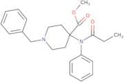 4-[(1-Oxopropyl)(phenyl-13C6-amino]-1-benzyl-4-piperidinecarboxylic acid methyl ester