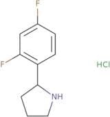 2-(2,4-Difluorophenyl)pyrrolidine hydrochloride