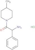 2-Amino-1-(4-methylpiperidin-1-yl)-2-phenylethan-1-one hydrochloride
