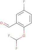 2-(Difluoromethoxy)-5-fluorobenzaldehyde
